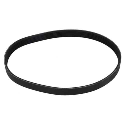 NiuLumea PJ495 - Cinta de correr acanalada deportiva para bicicleta y equipo de fitness, 346810 RIBS, para negro, desgaste de materiales y resistencia al calor