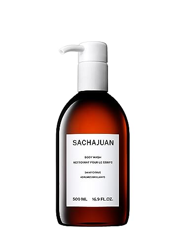 SACHAJUAN Body Wash Shiny Citrus 500ml with Earth Silk Technology, Soothes