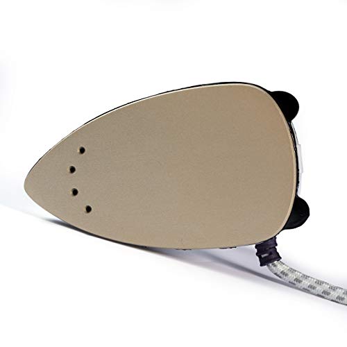 PRYM_611916-1 Steam Iron Mini with UK Plug, White, 19 x 17 x .95 cm