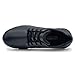 Shoes for Crews Men's Slip-Resistant Work Sneakers - Comfortable, Non-Slip Leather Work Shoes for Men in Hospitality, Healthcare, Retail, Casual Dining - Saloon II, Size 9 Black