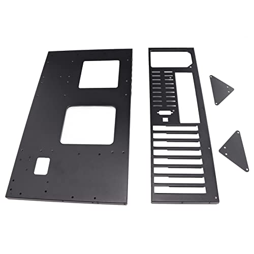 Gabinete de PC Abierto DIY para Gaming y Mining, Chasis con Diseño de Disipación Térmica, 5,9 x 3,4 x 9,8 pulgadas, Fabricado en Acero SECC miniatura 4