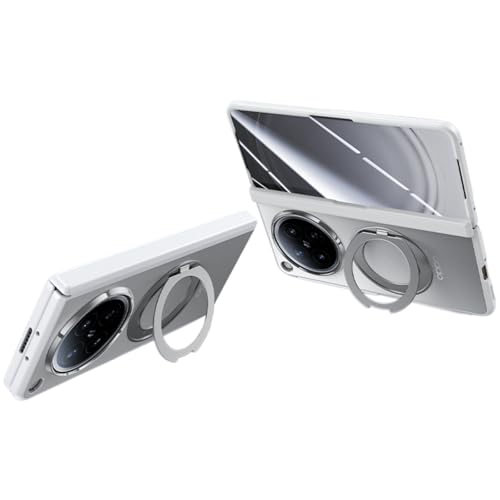 Find N6�p�P�[�X�A�t�����g�X�N���[���v���e�N�^�[�����̑ϏՌ����ی�J�o�[�A�q���W�ی�A360°��]�\�ȃ����O�z���_�[�A�}�b�g�������d�グ (�z���C�g)