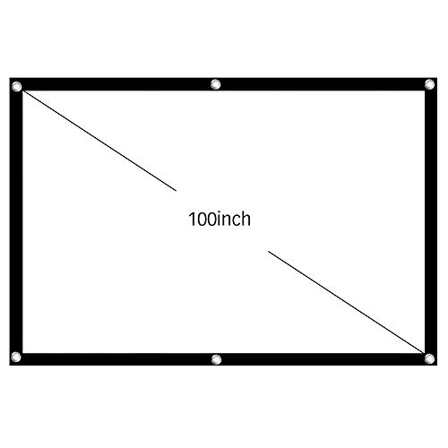 Projector Home Projector Home Theater Projector Screen 20 inch with No Stand,