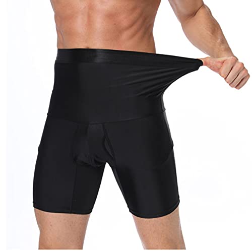 Pantalones cortos de compresión con control de barriga para hombre 5