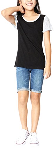 Image of ToBeInStyle Girls' Assorted Cotton Knit Tees & Camis Tanks Tops - Ages 6 to 12