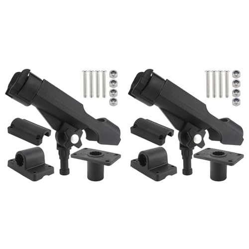 2 Pack Boat Fishing Rod Holder,2 pbN{[gނ胍bhz_[߉\ȃp[bNbhz_[fA[XJbNނ|[z_[R{}Egt