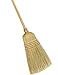 Weiler 44008 Corn Fiber Heavy-Duty Wire Banded Warehouse Broom with Wood Handle, 1-1/2