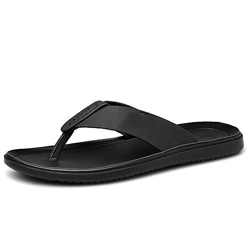 Pulley-S Sandales for Hommes Tongs glissière Chaussons - Sport Confortable for la Maison Plage Marche Lumière Flops Plage Piscine Holiday Glissement Sandales S (Color : A, Size : 9) Cover