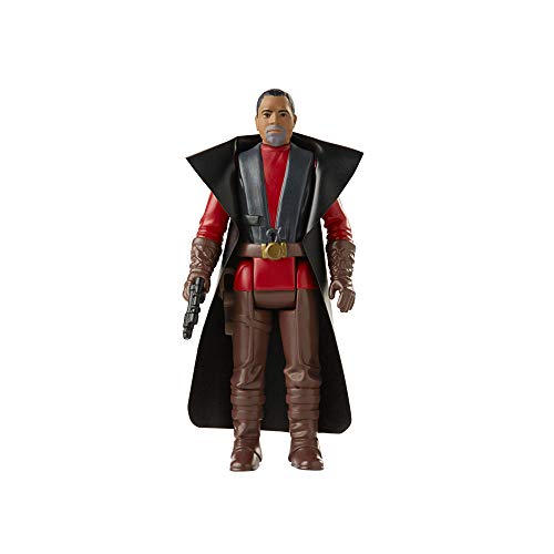 Star Wars Retro Collection Greef Karga Spielzeug 9,5 cm große The Mandalorian Action-Figur mit Accessoires, Spielzeug für Kids ab 4 Jahren