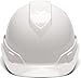 Pyramex Ridgeline Cap Style Hard Hat, Vented, 4-Point Ratchet Suspension, White