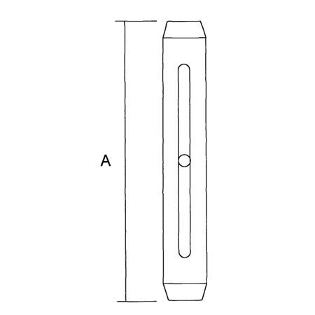 Nautos Bronze Turnbackle Supajust Body (Thread 7/8