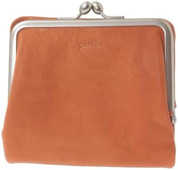 Amazon | 口金二つ折り財布 | Genten(ゲンテン) | 財布