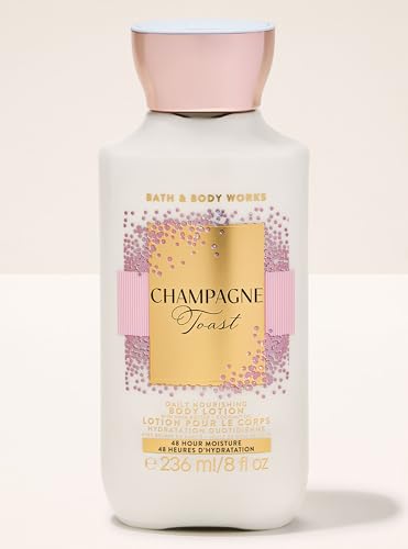 Image of Bath & Body Works Champagne Toast Combo Set | Body Wash, Body Lotion & Fine Fragrance Mist | Daily Body Care Routine for Women | 3 Piece Set