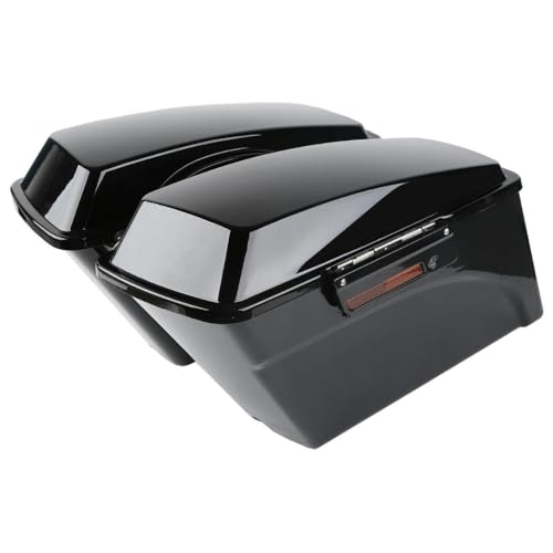 Accesorios de alforjas para Harley-Davidson Bad Boy 1995-1997 Srggscd | Negro, ajuste directo miniatura 2