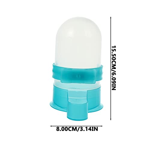 Mangeoires automatiques pour oiseaux – Distributeur d'eau et distributeur d'eau pour perroquets, perruches, calopsittes et inséparables – Lot de 3