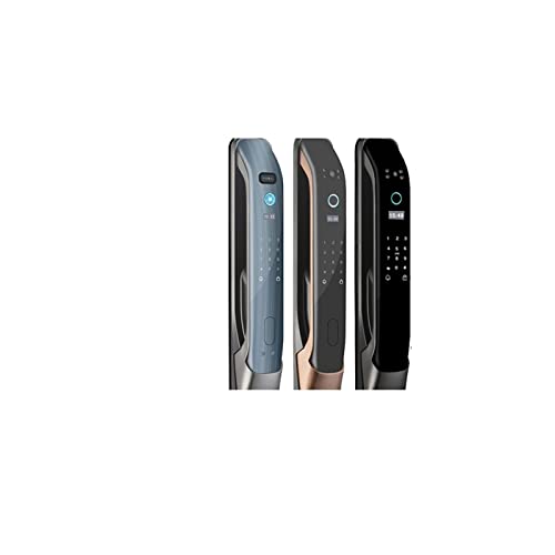 Compatible con DF3 3D Electronic Zigbee cerradura de puerta con reconocimiento facial, graffiti, biométrico, huella dactilar, cerradura inteligente con cámara Peephol (color: DF3 C1, tamaño de la