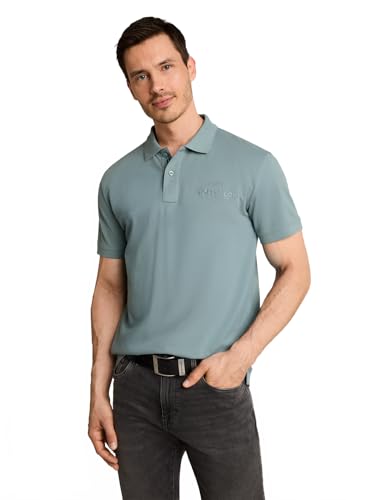 TOM TAILOR Herren Piqué Poloshirt aus Baumwolle – Ansicht 1