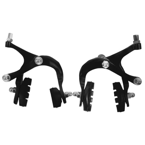 Happyyami Small Brake Calipers for Bicycles Aluminum Alloy Bike Brake Blocks Quiet Installation and Easy Use