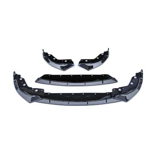 Lèvre de pare-chocs avant noir brillant pour BMW Série 3 G20 G21 LCI au style exclusif