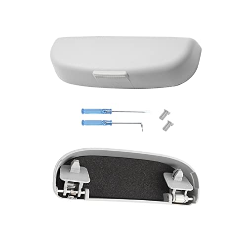 GAFAT Compatible con Jeep Renegade 2015–2023 2024 Gafas de Sol, Funda para Gafas, Accesorio Renegade (Gris)