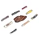 TOURBON Leder-Taschenmesser, Etui, Klappmesser, Holster, EDC-Werkzeug, Taschenmesser, Gürteltasche, handgefertigtes Geschenk