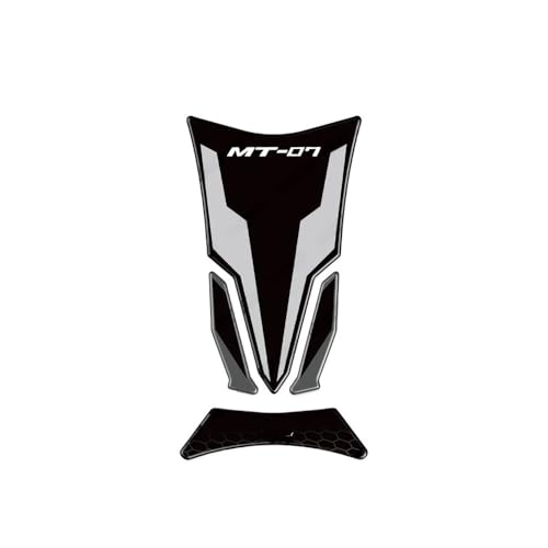 Autocollant réservoir moto pour MT-07 2021-2024 protection noir