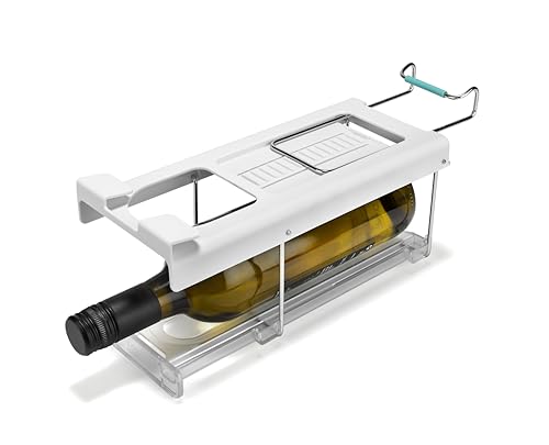 Joseph Joseph FridgeStore Soporte Plegable de Botellas Vino, Portabotella de Nevera, para Estantes de 26–38 cm