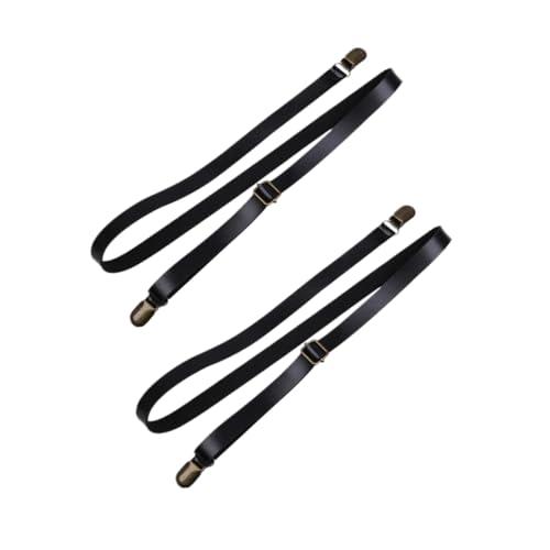 GLSTOY Strap Pant Suspenders 2pcs Adjustable Elastic Non Pu Leather for Boys Girls