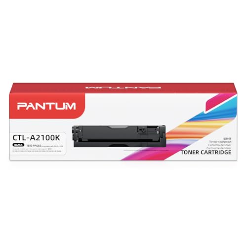PANTUM CTL A2100K Original Cartucho de tóner Compatible con la Impresora láser a Color CP2100DW CM2100DW CM2100ADW, Capacidad 1500 páginas, 1 Pack (Negro, Capacidad estándar)