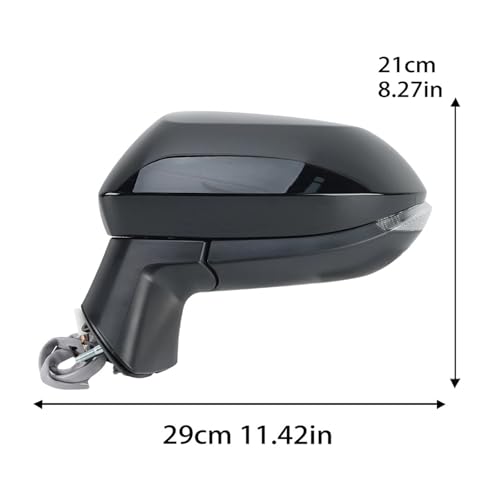 Rétroviseurs Latéraux Corolla E21 Noir Chauffant Remplacement Paire - 2