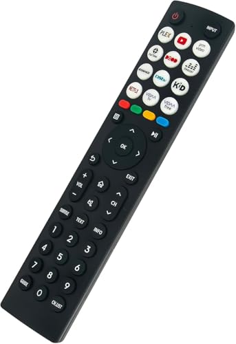 Hisense TV Remote Control Universal Replacement, VIDAA 4K UHD HDR QLED LCD LED Smart TVs