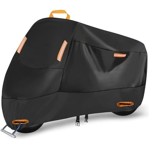 HALODE Housse de Moto Imperméable et Résistante aux UV pour Harley-Davidson Fat Bob 114 Housse de Protection pour Moto Anti-Poussière