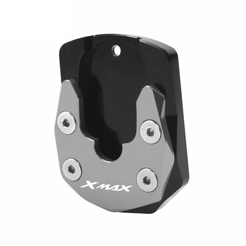 OFHKJDUK に適合する XMAX125 バイク用キックスタンド フットサイドスタンド延長パッドサポートプレート