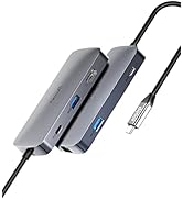 USB4 Hub 8K HDMI: NewQ USB 4.0 Hub 40Gbps Übertragung, Kompatibel mit Thunderbolt 3 4 Geräten, Un...