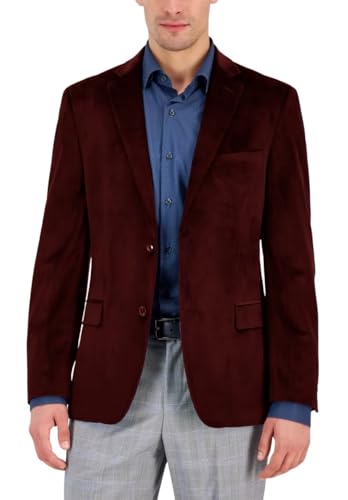Men's Classic Slim Velvet Sports Jacket Single-Breasted Two-Button Solid Color Simple Business Jacket4
