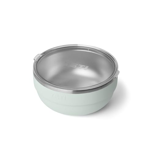 Image of YETI Rambler Bowl, Vacuum Insulated, Stackable and Nestable Stainless Steel Bowl with Lid, 4.5 Quart, Ridgeline