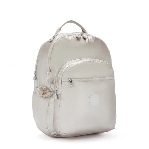 Image of Kipling Women's Seoul Extra Large 17 inch Laptop Backpack, Durable, Roomy with Padded Shoulder Straps, Bag