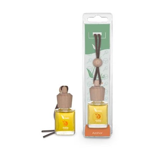 Ambientador Coche Varala 15 ML · Esencias Naturales · O% Alcohol (Azahar)