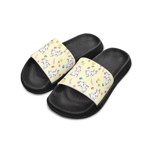 Slippers for Boys and Girls Non Slip Quick Drying Shower Slides Cartoon Kids Living Room Sandals
