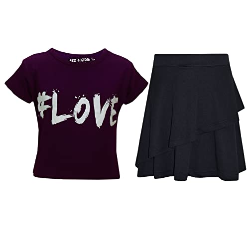 Camiseta de manga corta para niña ideal para tardes de parque y juegos en verano