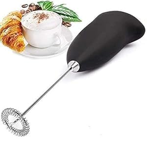 Image of Mini Coffee Beater Hand Blender for Home, Milk foamer Mixer Battery Operated Maker Machine Pack of 1 (Multicolour)