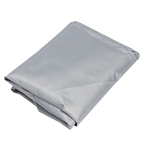 OUKENS Outdoor Chair Covers, 210D Oxford Cloth Chair Cover Rainproof Sunproof Chair Protective Dust Cover for Patio Lawn Furniture 50.8x45.7x35.6cm (Gray)