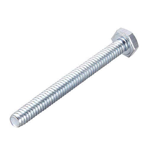 Image of uxcell Hex Head Screw Bolts Carbon Steel 1 /4 inch-20x2-1 /2 inch Fastener Grade 5 UNC 10pcs