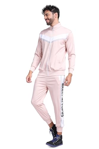 Image of YELLOW TREE Polyester Printed Tracksuits for Men | Running & Sports Tracksuits | Full Sleeve Tracksuits