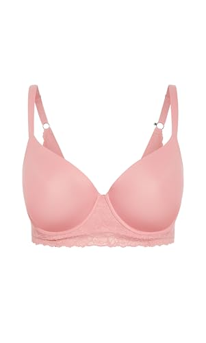 City Chic Women's Plus Size Bra-Gemma Contour Longline3