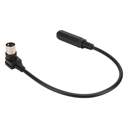 Câble MIDI 6,35 mm DIN 5 mâle 90° CCYLEZ anti-torsion pour préserver les connexions de piano