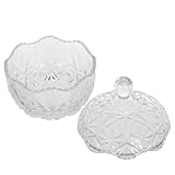 Bocaux à bonbons en verre : ces mini-bocaux de rangement conviennent à diverses occasions, comme le salon, le bureau et les fêtes