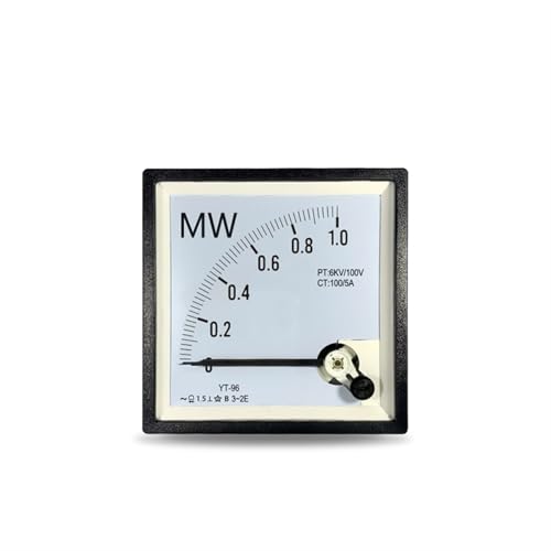 Kilowattmètre mégawatt YT96 pour surveiller la puissance active triphasée 6 kV