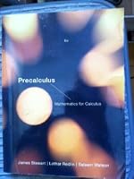 Precalculus Mathematics For Calculus 0534426174 Book Cover