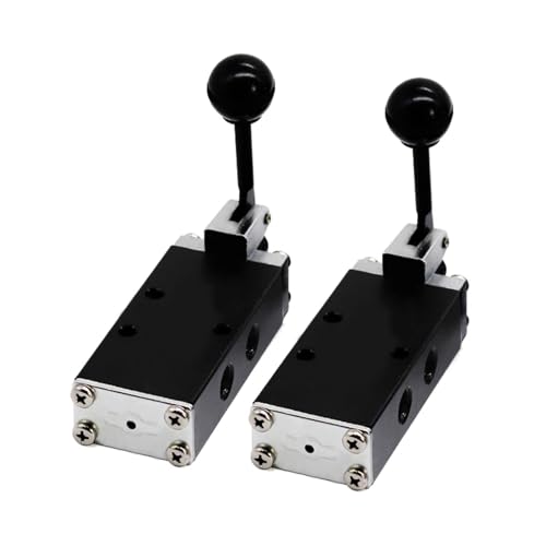 Válvulas de control de reinicio manual reversible SH-403 5 vías 3